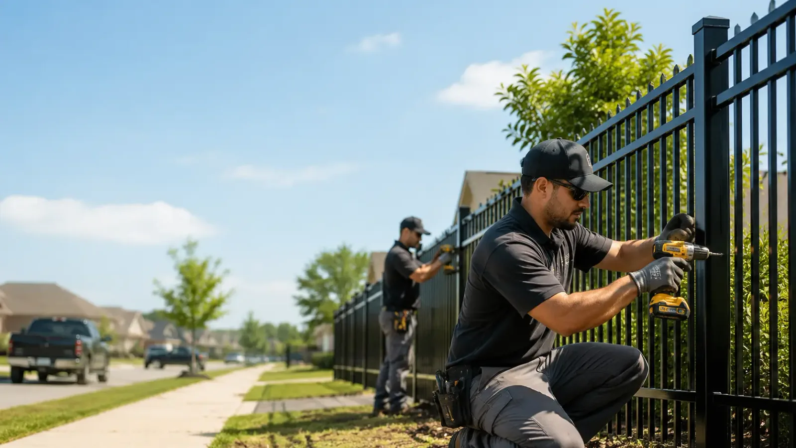 Metal Fence Installation in Finleyville, PA